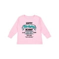 thumbnail image 1 of Inktastic Happy Birthday, Mommy I'm the Best Gift Ever in Blue Boys or Girls Long Sleeve Toddler T-Shirt, 1 of 5