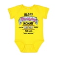 thumbnail image 1 of Inktastic Happy Birthday, Mommy I'm the Best Ever in Pink Boys or Girls Baby Bodysuit, 1 of 5