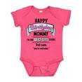 thumbnail image 1 of Inktastic Happy Birthday, Mommy I'm the Best Ever in Pink Boys or Girls Baby Bodysuit, 1 of 5