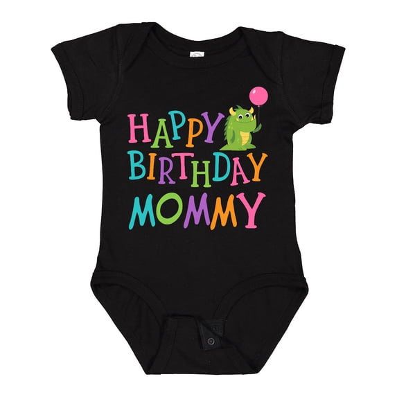 Inktastic Happy Birthday Mommy Party Boys or Girls Baby Bodysuit