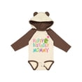 thumbnail image 1 of Inktastic Happy Birthday Mommy Party Boys or Girls Long Sleeve Baby Bodysuit, 1 of 5