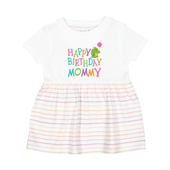 Inktastic Happy Birthday Mommy Party Girls Baby Dress