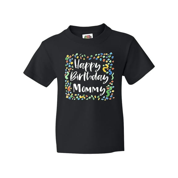 Inktastic Happy Birthday Mommy Youth T-Shirt