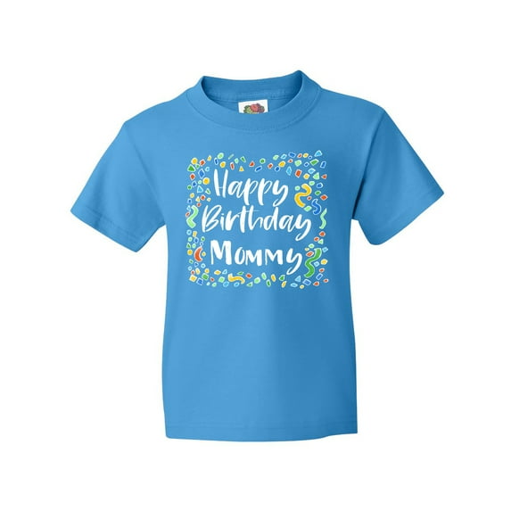 Inktastic Happy Birthday Mommy Youth T-Shirt