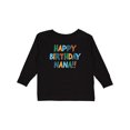 thumbnail image 1 of Inktastic Happy Birthday Nana Boys or Girls Long Sleeve Toddler T-Shirt, 1 of 5