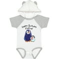 thumbnail image 1 of Inktastic Happy Birthday, Nana Cute Penguins Boys or Girls Baby Bodysuit, 1 of 5