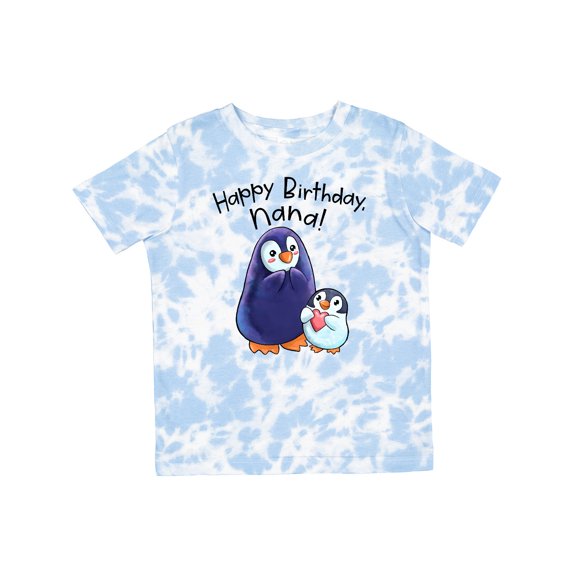 Inktastic Happy Birthday, Nana Cute Penguins Boys or Girls Toddler T-Shirt