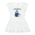 thumbnail image 1 of Inktastic Happy Birthday, Papa- Cute Penguins Girls Baby Dress, 1 of 5