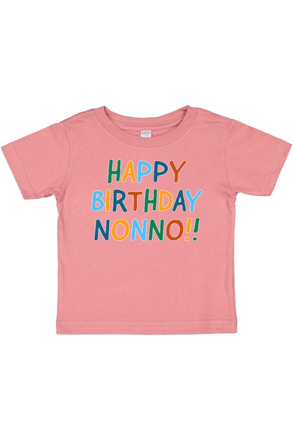 Happy Birthday Nonno Boys or Girls Baby T-Shirt