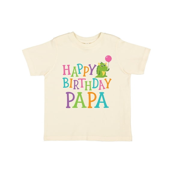 Inktastic Happy Birthday Papa Boys or Girls Toddler T-Shirt