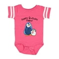 thumbnail image 1 of Inktastic Happy Birthday, Papa- Cute Penguins Boys or Girls Baby Bodysuit, 1 of 5