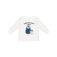 thumbnail image 1 of Inktastic Happy Birthday, Papa- Cute Penguins Boys or Girls Long Sleeve Toddler T-Shirt, 1 of 5