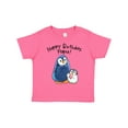thumbnail image 1 of Inktastic Happy Birthday, Papa- Cute Penguins Boys or Girls Toddler T-Shirt, 1 of 5