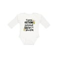thumbnail image 1 of Inktastic Happy Birthday to the Sweetest Cousin in the World Girls Long Sleeve Baby Bodysuit, 1 of 5