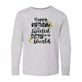 thumbnail image 1 of Inktastic Happy Birthday To The Sweetest Sister In The World Long Sleeve Youth T-Shirt, 1 of 5