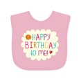 thumbnail image 1 of Inktastic Happy Birthday to Me Boys or Girls Baby Bib, 1 of 4