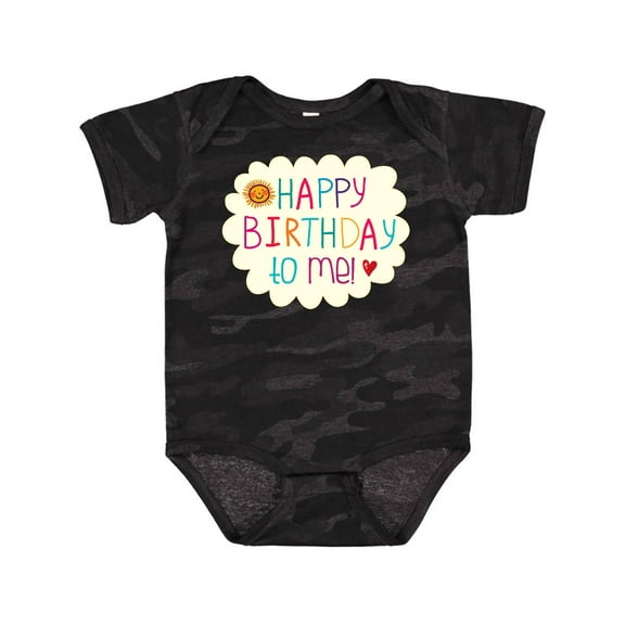 Inktastic Happy Birthday to Me Boys or Girls Baby Bodysuit