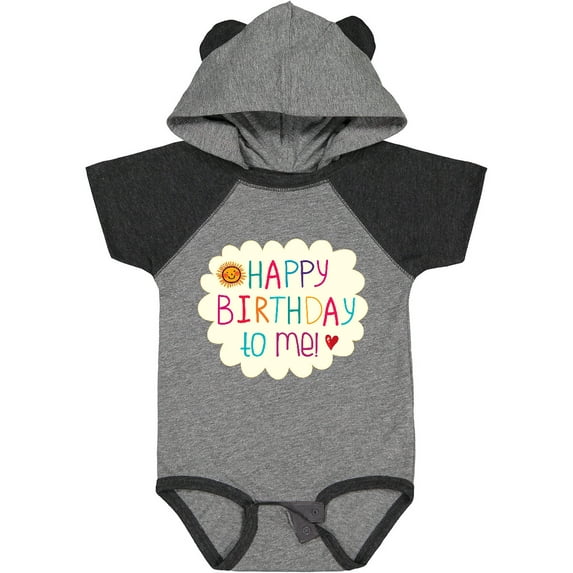 Inktastic Happy Birthday to Me Boys or Girls Baby Bodysuit