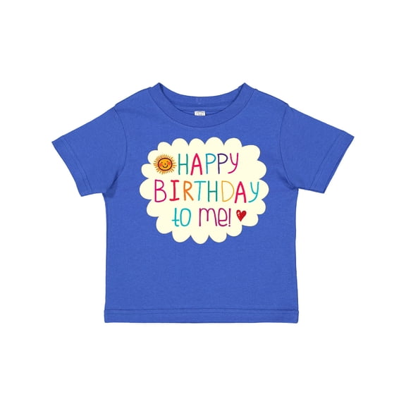 Inktastic Happy Birthday to Me Boys or Girls Toddler T-Shirt