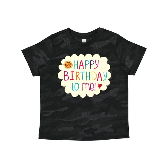 Inktastic Happy Birthday to Me Boys or Girls Toddler T-Shirt