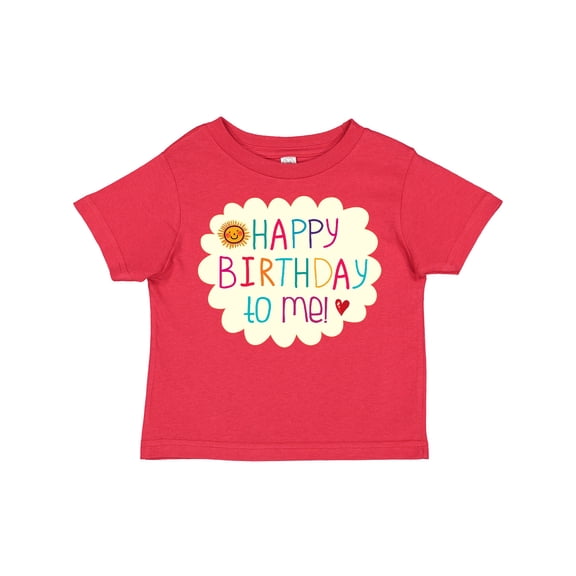 Inktastic Happy Birthday to Me Boys or Girls Toddler T-Shirt