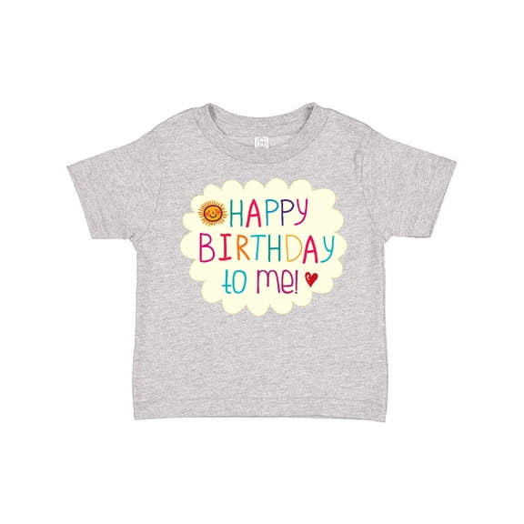 Inktastic Happy Birthday to Me Boys or Girls Toddler T-Shirt