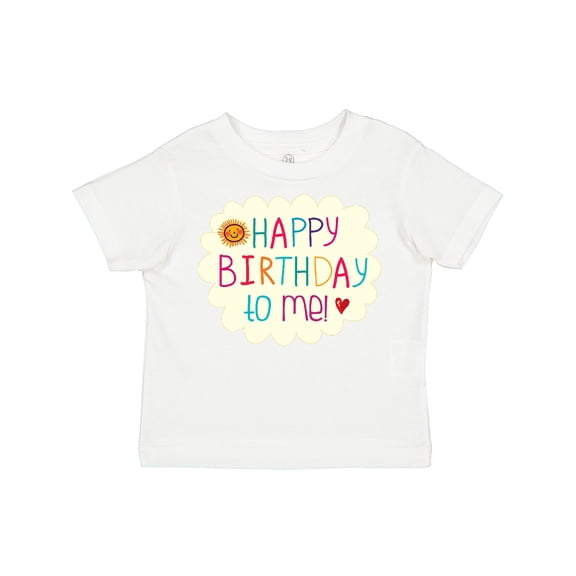 Inktastic Happy Birthday to Me Boys or Girls Toddler T-Shirt