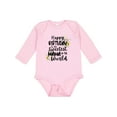 thumbnail image 1 of Inktastic Happy Birthday to the Sweetest Mama in the World Girls Long Sleeve Baby Bodysuit, 1 of 5