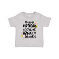 thumbnail image 1 of Inktastic Happy Birthday to the Sweetest Mama in the World Girls Toddler T-Shirt, 1 of 5