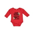 thumbnail image 1 of Inktastic Happy Birthday to the Sweetest Mom in the World Girls Long Sleeve Baby Bodysuit, 1 of 5