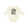 thumbnail image 1 of Inktastic Happy Birthday to the Sweetest Mom in the World Girls Long Sleeve Baby Bodysuit, 1 of 5