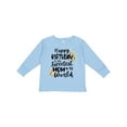 thumbnail image 1 of Inktastic Happy Birthday to the Sweetest Mom in the World Girls Long Sleeve Toddler T-Shirt, 1 of 5