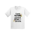thumbnail image 1 of Inktastic Happy Birthday to the Sweetest Sister in the World Youth T-Shirt, 1 of 5
