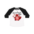 thumbnail image 1 of Inktastic Happy Canada Day Cute Red Beaver with Canadian Flag Boys or Girls Toddler T-Shirt, 1 of 5