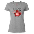 thumbnail image 1 of Inktastic Happy Canada Day Cute Red Beaver with Canadian Flag Women's T-Shirt, 1 of 5