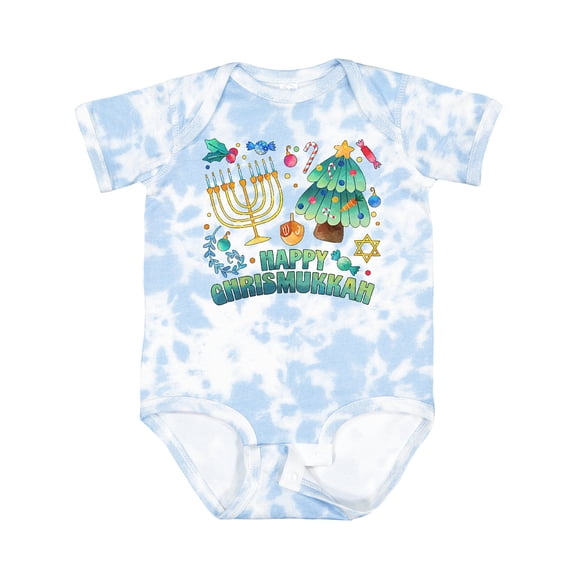 Inktastic Happy Chrismukkah Boys or Girls Baby Bodysuit