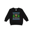 thumbnail image 1 of Inktastic Happy Chrismukkah Sweater Style with Menorah and Trees Toddler Sweatshirt, 1 of 4