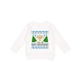 thumbnail image 1 of Inktastic Happy Chrismukkah Sweater Style with Menorah and Trees Toddler Sweatshirt, 1 of 4