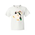 thumbnail image 1 of Inktastic Happy Christmas Penguin Youth T-Shirt, 1 of 5