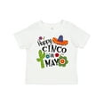 thumbnail image 1 of Inktastic Happy Cinco De Mayo Sombrero, Cactus, Flowers Boys or Girls Toddler T-Shirt, 1 of 5