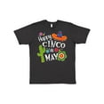 thumbnail image 1 of Inktastic Happy Cinco De Mayo- Sombrero, Cactus, Flowers T-Shirt, 1 of 5