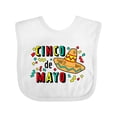 thumbnail image 1 of Inktastic Happy Cinco De Mayo-sombrero Boys or Girls Baby Bib, 1 of 4