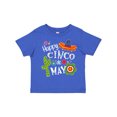 thumbnail image 1 of Inktastic Happy Cinco de Mayo- Sombrero, Cactus, Flowers Boys or Girls Toddler T-Shirt, 1 of 5