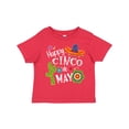 thumbnail image 1 of Inktastic Happy Cinco de Mayo- Sombrero, Cactus, Flowers Boys or Girls Toddler T-Shirt, 1 of 5