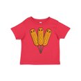 thumbnail image 1 of Inktastic Happy Corn Dogs with Mustard Boys or Girls Toddler T-Shirt, 1 of 5