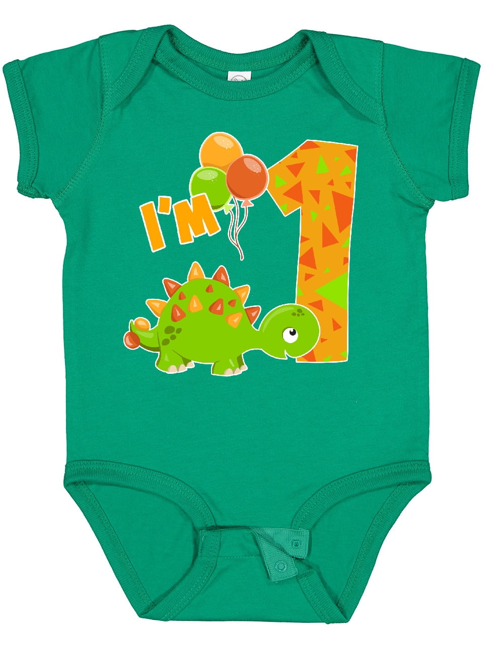 Dinosaur first birthday outfit girl top