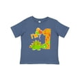 thumbnail image 1 of Inktastic Happy Dinosaur First Birthday-green Boys or Girls Baby T-Shirt, 1 of 5