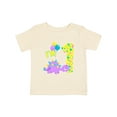 thumbnail image 1 of Inktastic Happy Dinosaur First Birthday-purple Boys or Girls Baby T-Shirt, 1 of 5