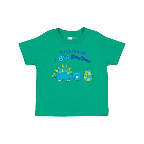Inktastic Happy Dinosaur Future Big Brother Boys Baby T-Shirt