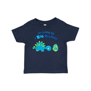 Inktastic Happy Dinosaur Future Big Brother Boys Baby T-Shirt